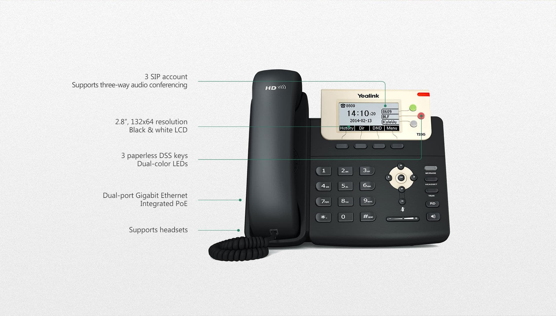 Yealink SIP-T23G photo 2
